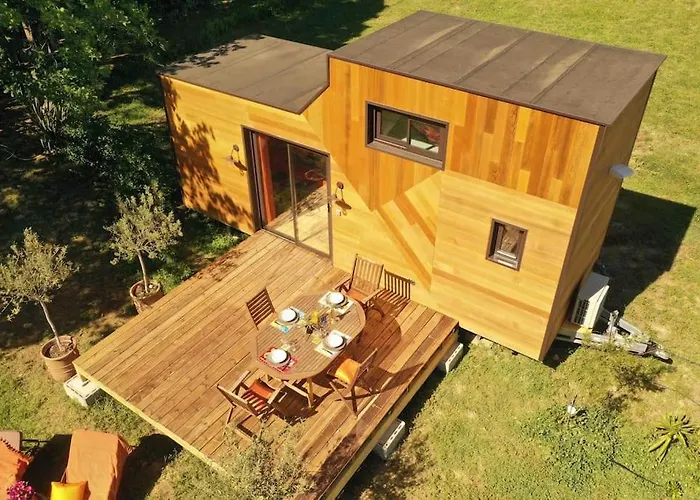 Tiny House Atypique Tout Confort 4 Pers Jardin