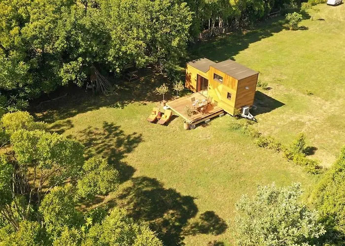 Tiny House Atypique Tout Confort 4 Pers Jardin